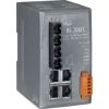 4-port 10/100 Mbps Ethernet with 2 fiber port Switch (Multi mode, SC connector)ICP DAS